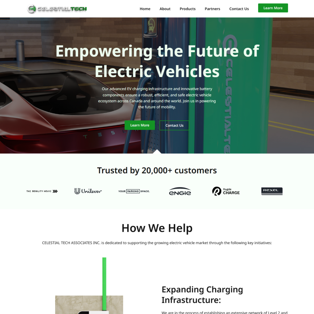 celestial tech homepage